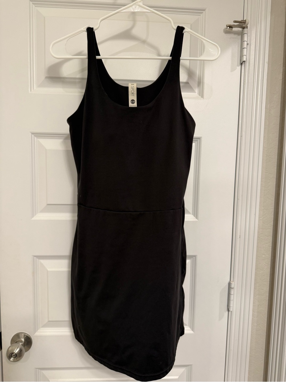 Elle Sport Black Athletic Tank Dress